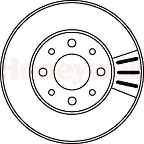 FREN DISKI ON HAVALI FIAT PALIO 1,2 1,6 SIENA 1,4 1,6 16V