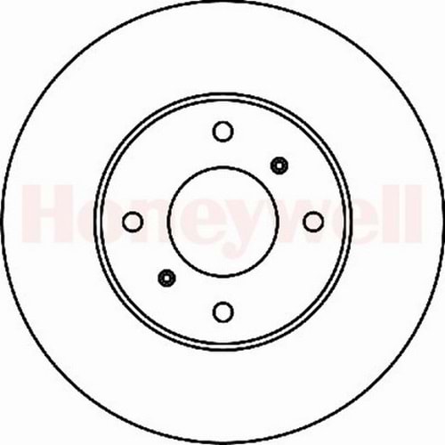 FREN DISKI ON HAVALI NISSAN PRIMERA P11-WP11 1.8 16V 99>PRIMERA P12 1.8 02>ALMERA II