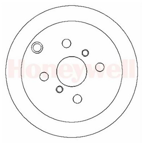 FREN DISKI ARKA TK TOYOTA COROLLA VVT 1,4-1,6 02> YARIS VERSO 01>