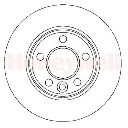 FREN DISKI ARKA HAVALI TK VW T5 1,9TDI,2.0,2,5TDI 04>MULTIVAN 3.2 V6 17