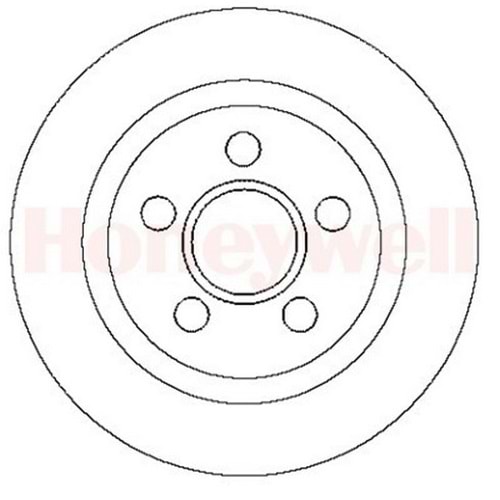 FREN DISKI ARKA TRANSIT CONNECT 02-