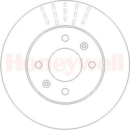 FREN DISKI ON HAVALI TK HYUNDAI ACCENT 00>EskI No 562301B