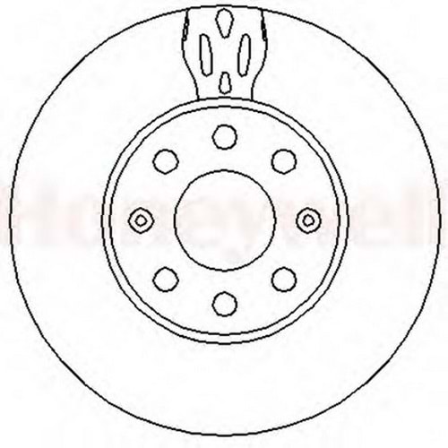FREN DISKI ON HAVALI FIAT GRANDE PUNTO 1 2 -1 3 - 1 4 06>