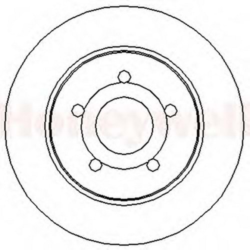 FREN DISKI ARKA HAVALI Focus C-Max -08 / Focus II 05-