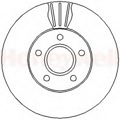 FREN DISKI ON HAVALI Focus C-Max 1,6,1,6 TI 10 2003- , Focus C-Max 1.8,1.8 FlexIfuel