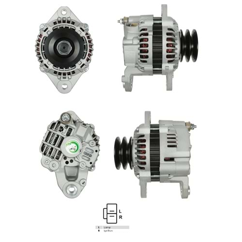 ALTERNATÖR MITS. 24V 35A CANTER 1997> VAKUMSUZ