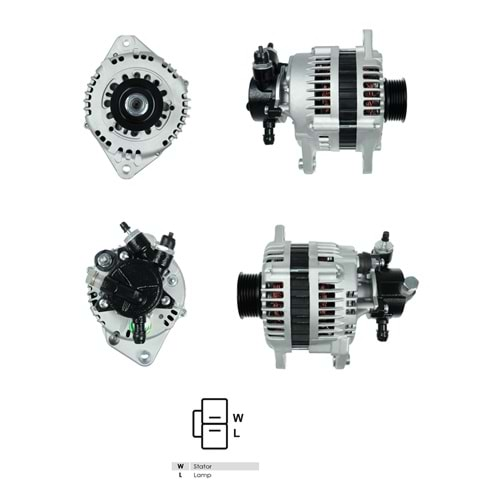 ALTERNATÖR HITACHI 12V 110A ASTRA G COMBO CORSA