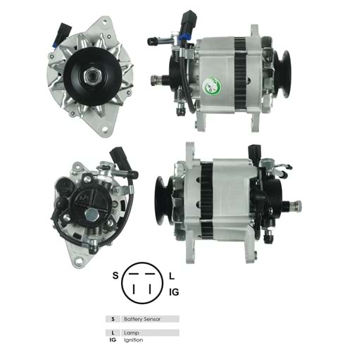 ALTERNATOR HITACH 12V 75A ISUZU NKR