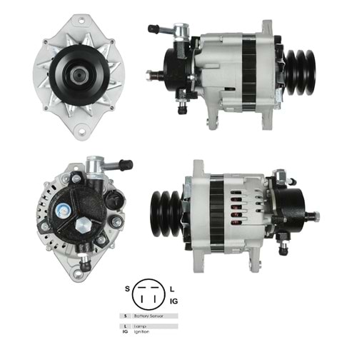 ALTERNATÖR HITACHI 24V 45A ISUZU ŞAMPİYON