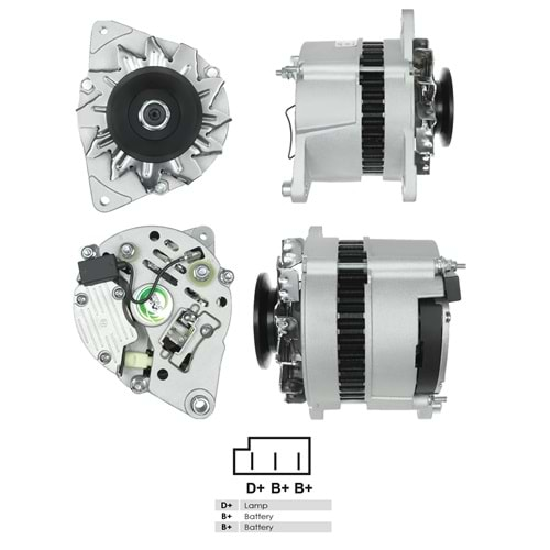 ALTERNATÖR LUCAS 12V 70A M.FERGUSON