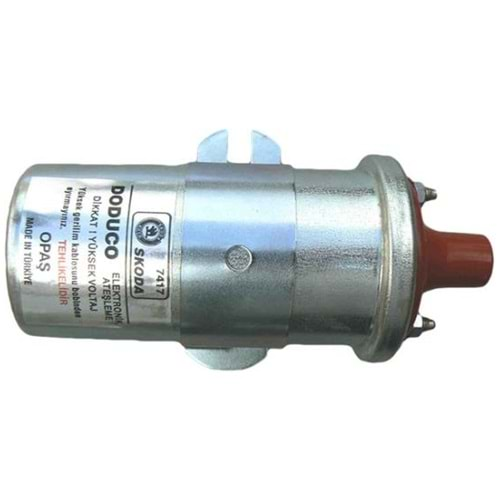 ATEŞLEME BOBİNİ ELEKTRONİK 12 VOLT (4 SİL.) SKODA FAVORİT,SKODA FORMEN,PİCK-UP