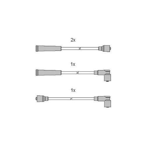 BUJİ KABLOSU SETİ DAIHATSU - HIJET BUS (S85) - 1.0 İ 3 CYL. 94-98