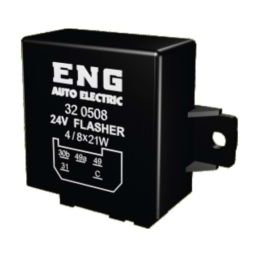 -FLASOR TIR 24V 6 TERMINAL SSF 386