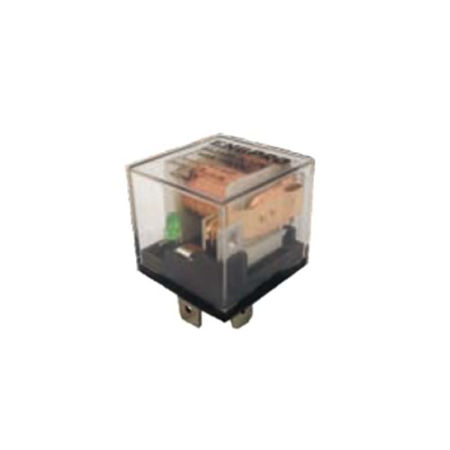 MINI ROLE SEFFAF LEDLI 80A 24V 4 TERMINAL