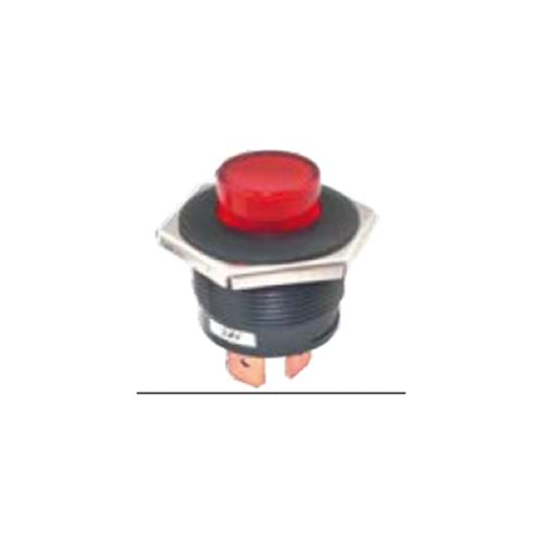 BUTON LEDLI KIRMIZI 24V 10A