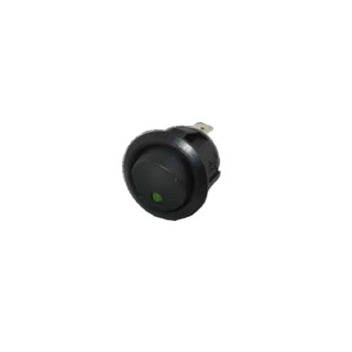 TUSLU YUVARLAK MINI 12V 20A LEDLI YESIL