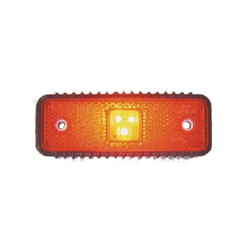 LED MARKER LIGHT REFLEKTORLU KIRMIZI 12 24V