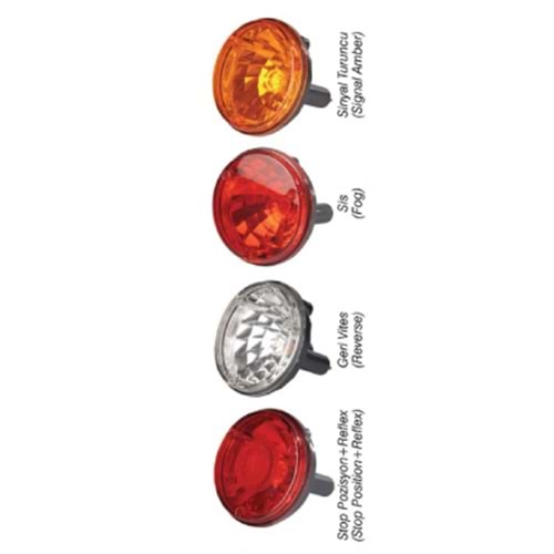 DAIRESEL SINYAL LAMBA ISUZU NATUREL 24V 13065 OTOKAR TEMSA