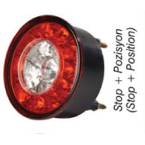 PARK LAMBA ARKA FREN (Q98 MM)12V LED OTOKAR