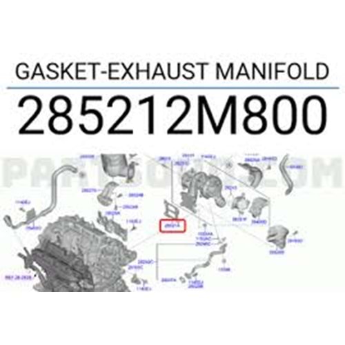 TURBO CONTASI (EKSOZ ÇIKIŞI) SPORTAGE 2021-> 1,6 T-GDİ