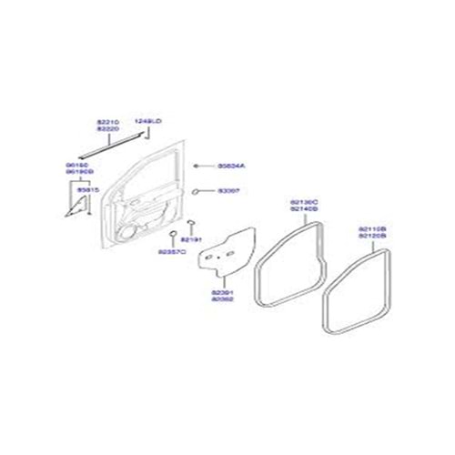--KAPI FITILI ON SAG HYUNDAI MATRIX 2006-