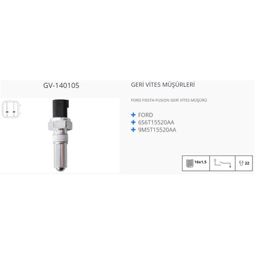 GERI VITES MUSURU FORD FİESTA FOCUS