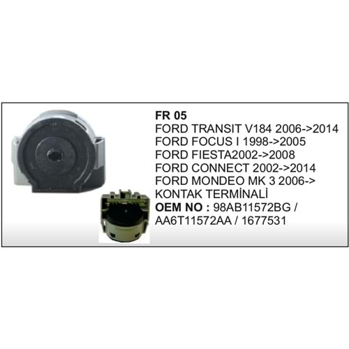 KONTAK TERMINALI FORD V184