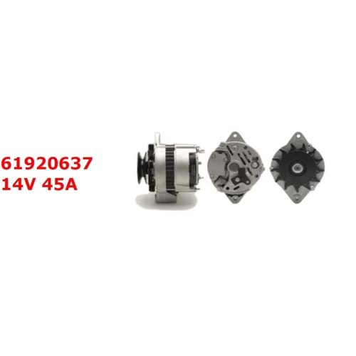 ALTERNATOR 14V 45A JOHN DEERE 1040-1140-1630-1640- 2040-2140-3040-3140