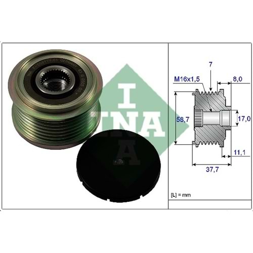 ALTERNATOR KASNAGI FORD TRANSIT V347