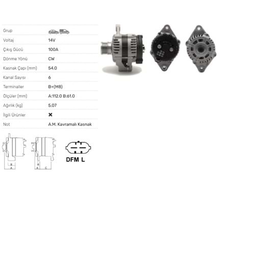 ALTERNATOR 14V 100A OPEL ASTRA J 2.0 CDTI, ASTRA J 2.0 CDTI BITURBO