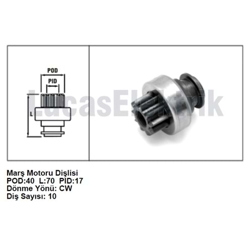 MARS DISLISI 0480 10 DIS FORD CARGO MF TRAKTOR