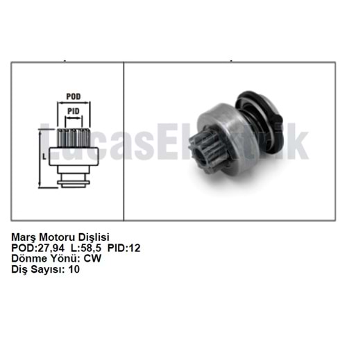 MARS DISLISI 0630 10 DIS FIAT UNO TIPO