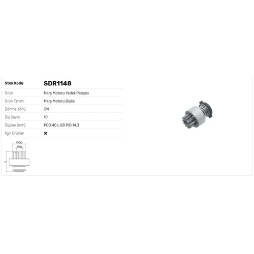 MARS DISLISI 1159 10 DIS RENAULT