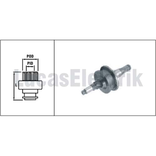 MARS DISLISI 18DİŞ FIAT IVECO