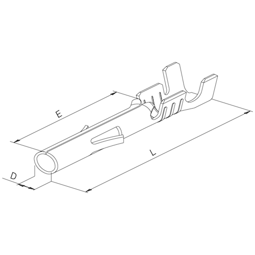 YUVARLAK DİŞİ KLİPS SF22 D