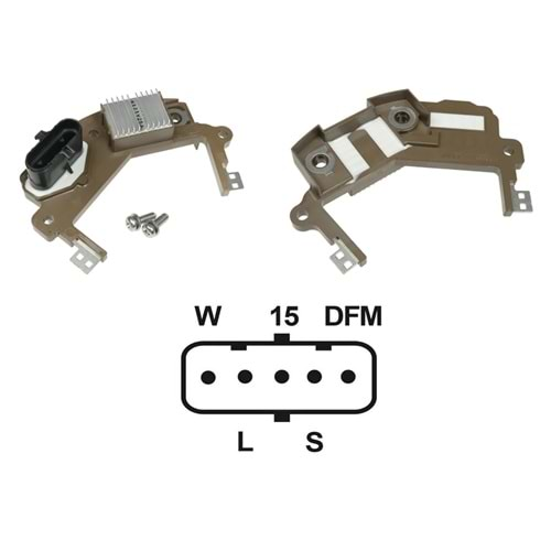 REGULATOR 24V SCANIA OTOBÜS K400-K410-K440 (VRH 2009-197B)