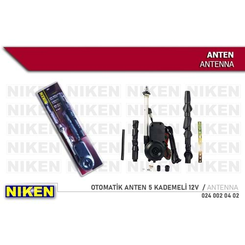 OTOMATİK ANTEN 5 KADEMELİ 12V