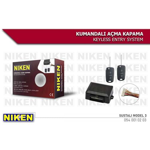 KUMANDALI AÇMA KAPAMA SUSTALI- MODEL3