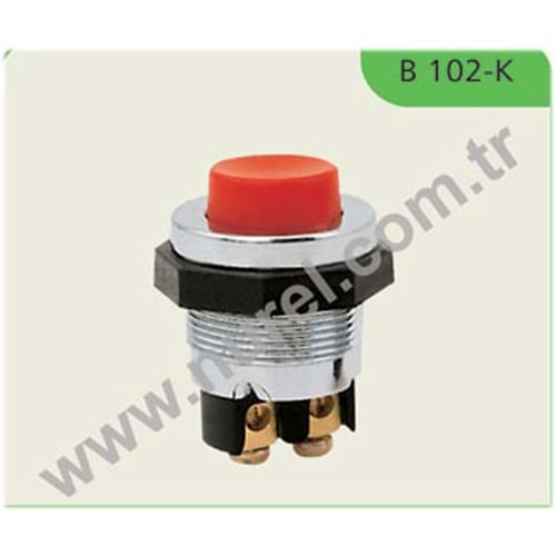 METAL BUTON KLEMENSLI GUMUS KONTAKLI