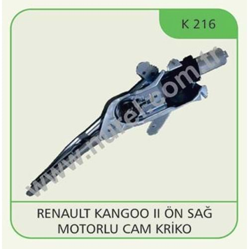 CAM KRIKO KANGOO II SAG MOTORLU 8200188551