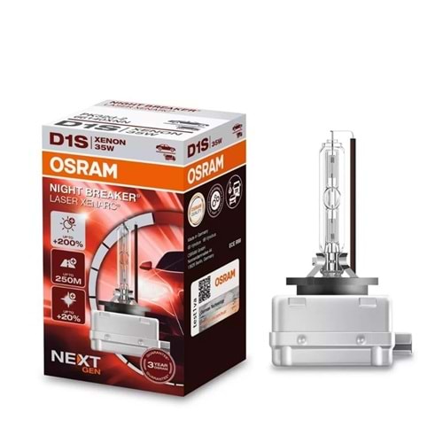 D1SXNN 35W PK32D-2 FS1 OSRAM PK32d-2 XENARC NIGHT BREAKER LASER %200 FAZLA IŞIK