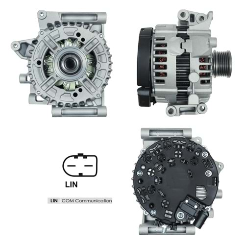 ALT.DIN. 12V.180A.BOS.T.MERC.C-200/E-200 09>LIN2