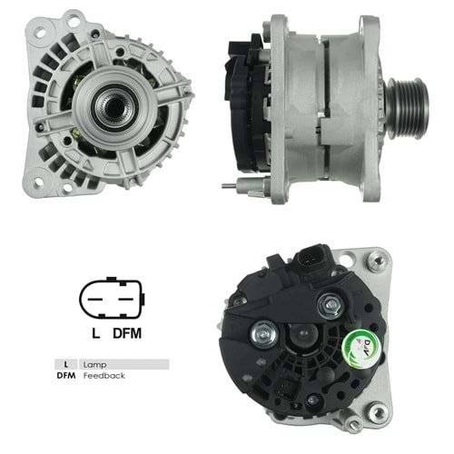 ALT.DIN. 12V.70A.VW.BORA/GOLF IV/TOLEDO 1,9 TDI