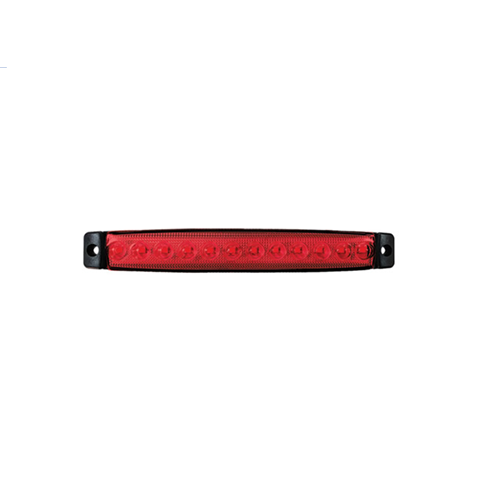 BASAMAK LAMBA 24V 12 LED KIRMIZI