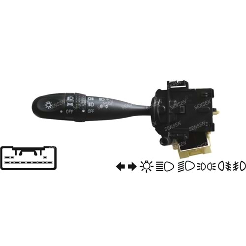 SİNYAL KOLU COROLLA YARIS 2003-> SISLI