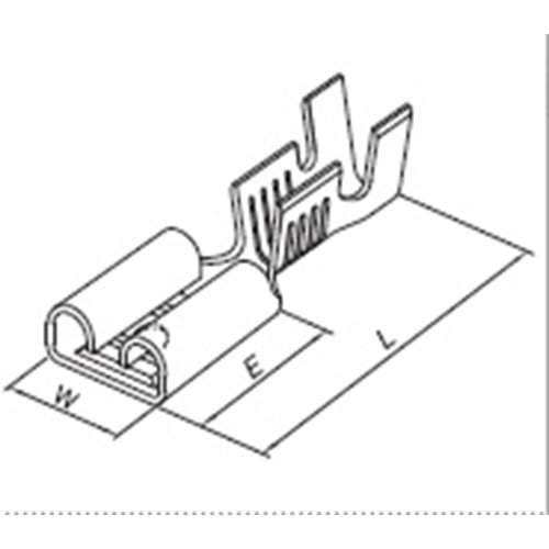SF 1D DİŞİ FİŞ TIRNAKSIZ
