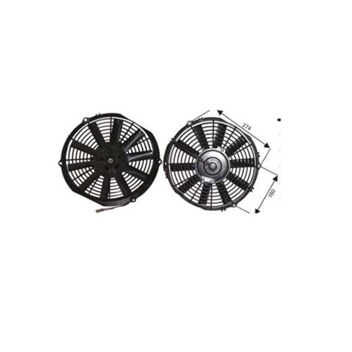 FAN MOTOR PERVANELI 12V 11