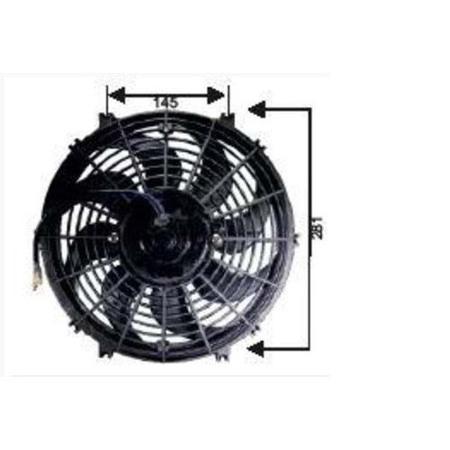 FAN MOTOR 12V 11 HELIX PERVANELI