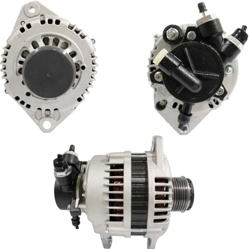 ALT DINAMO 12V 110A HITACHI TIPI OPEL ASTRA G COMBO C CORSA C MERIVA 1.7 TD RULMANLI KASNAKLI