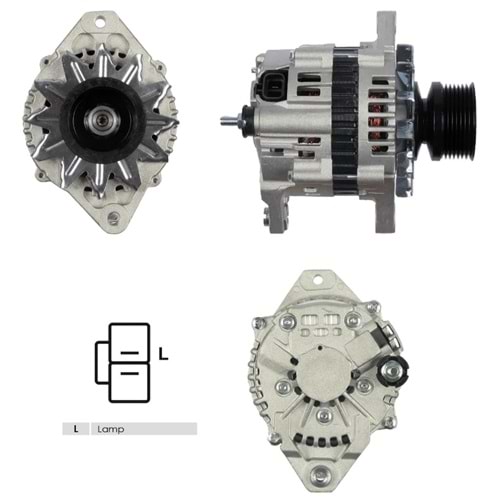 ALT DINAMO 24V 50A HITACHI TIP ISUZU NQR - NPR YM VAKUMSUZ ALT-170 JHM